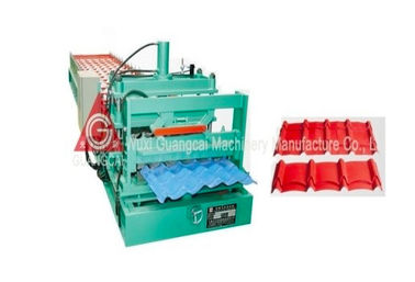 Glazed Tile Roll Forming Machine Color Coated Steel Plate Rolled Former