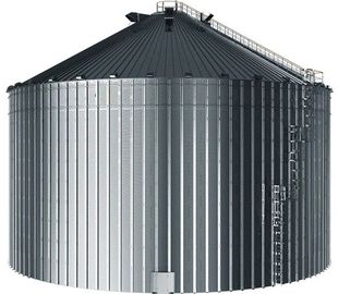 Cement Steel Grain Bin / Steel Feed Bins With High Tension Stiffener