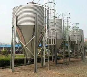 2000 Ton Large Grain Bin Systems Storage Rice Corn With Conveying System