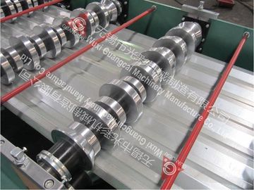 Thickness 0.4 - 0.8mm Metal Roof Roll Forming Machine About 12 - 18m Per Min